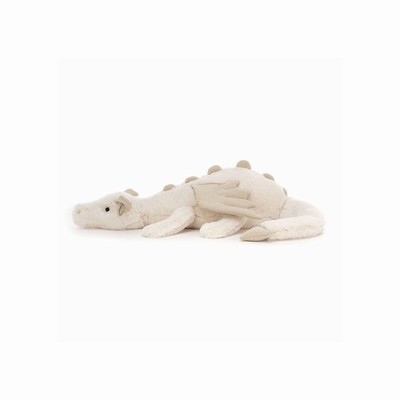 Jellycat Snow Dragon UK | 05984LJYE